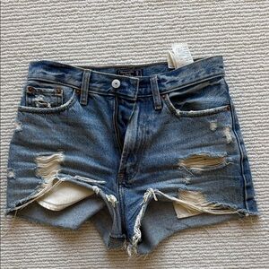 Abercrombie Annie High Rise Denim Women Shorts